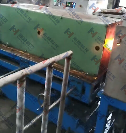 不銹鋼管管線 在線固溶感應加熱設備