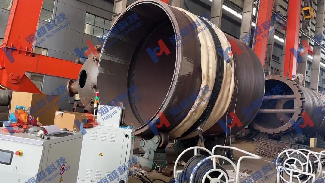 筒體Φ3600mm壁厚80mm 14Cr1MoR消氫