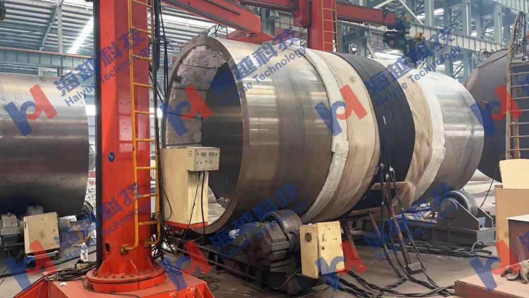 直徑2700mm，壁厚110mm，熱處理溫度690±14℃