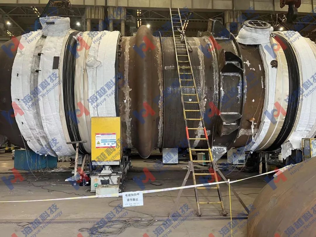 直徑4780mm，壁厚140mm，熱處理溫度680±10℃